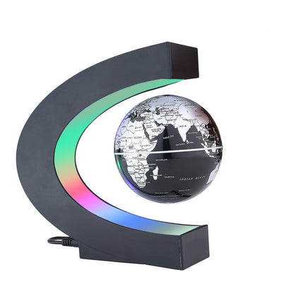 USB illuminating school teaching supplies suspension anti-gravity earth magnetic levitation globe home desk decoration