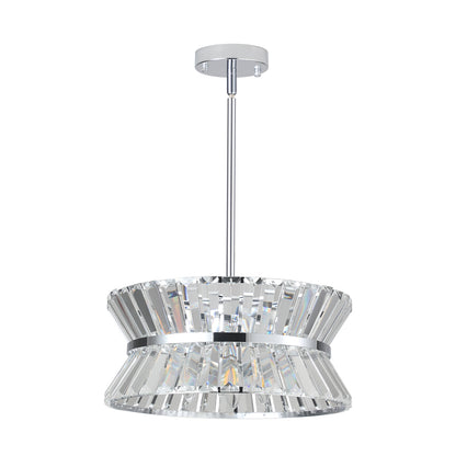 Modern Crystal Chandelier for Living-Room Round  Cristal Lamp Luxury Home Decor Light Fixture