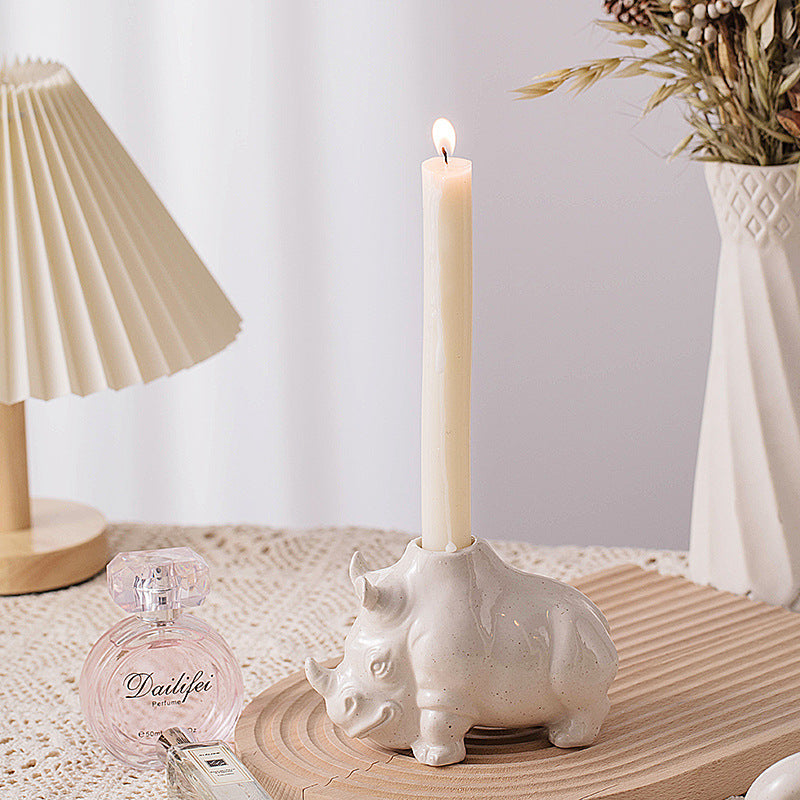 Simple and Elegant Ceramic Aromatherapy Candle Holder Creative Home Decoration Ornaments