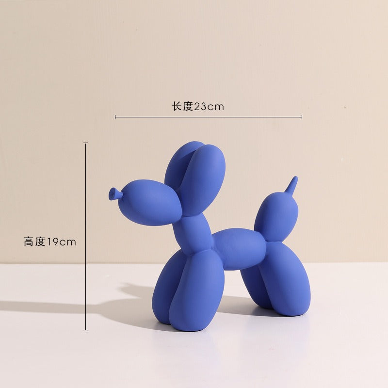 Modern minimalist colored balloon dog decorations, toys, Nordic home decor, living room, bedroom decorations, and small decorations