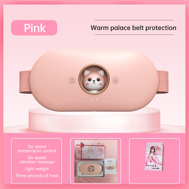 Warm palace belt constant temperature electric heating waist protection female menstrual aunt&